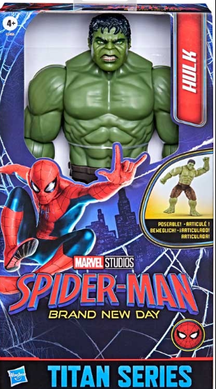 SPIDERMAN DELUXE TITAN FIGURE - HULK (£16.99)